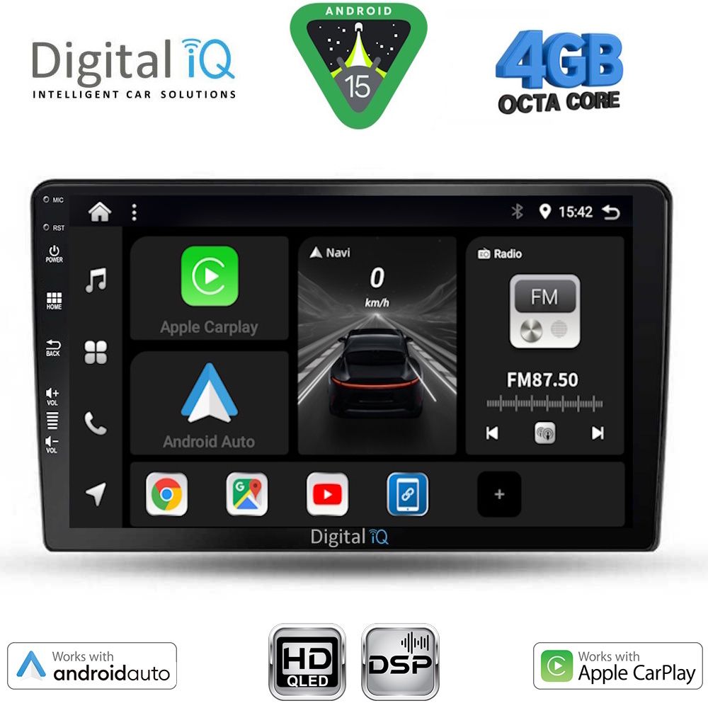 BXF6656_15 DIGITAL IQ BXF 16656_CPAA (9inc) MULTIMEDIA TABLET for SSANGYONG REXTON mod. 2002-2006 - Image 1