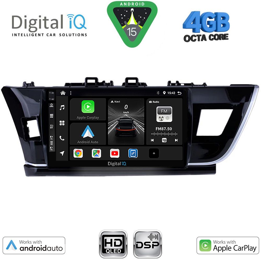 BXF6714BIG_15 DIGITAL IQ BXF 16714BIG_CPAA (10inc) MULTIMEDIA TABLET for TOYOTA COROLLA mod. 2013-2016 - Image 1