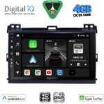 DIGITAL IQ BXF 16723_CPAA (9inc) MULTIMEDIA TABLET for TOYOTA LANDCRUISER mod. 2002-2008