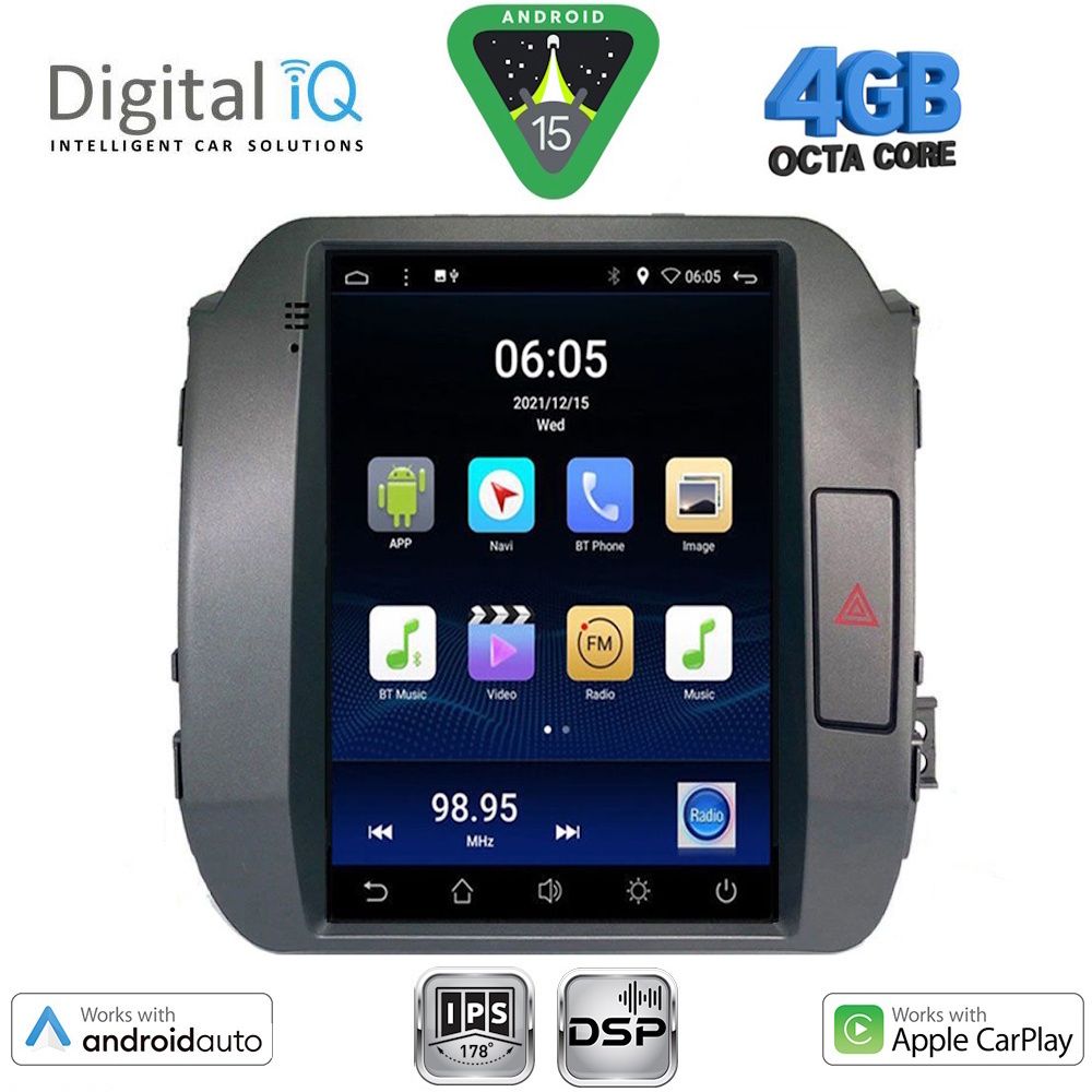 BXF6927_15 DIGITAL IQ BXF 6927_CPAA TESLA STYLE for KIA SPORTAGE mod. 2010-2015 - Image 1