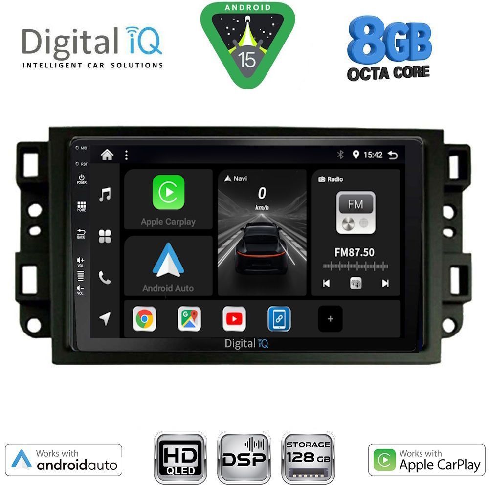 BXF7070_15 DIGITAL IQ BXF 7070_CPAA (10inc) MULTIMEDIA TABLET for CHEVROLET ALL mod. 2004-2011 - Image 1