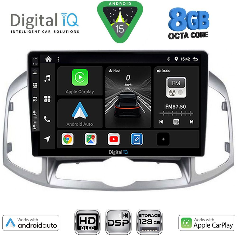 BXF7071_15 DIGITAL IQ BXF 7071_CPAA (10inc) MULTIMEDIA for CHEVROLET CAPTIVA mod. 2012-2018 - Image 1