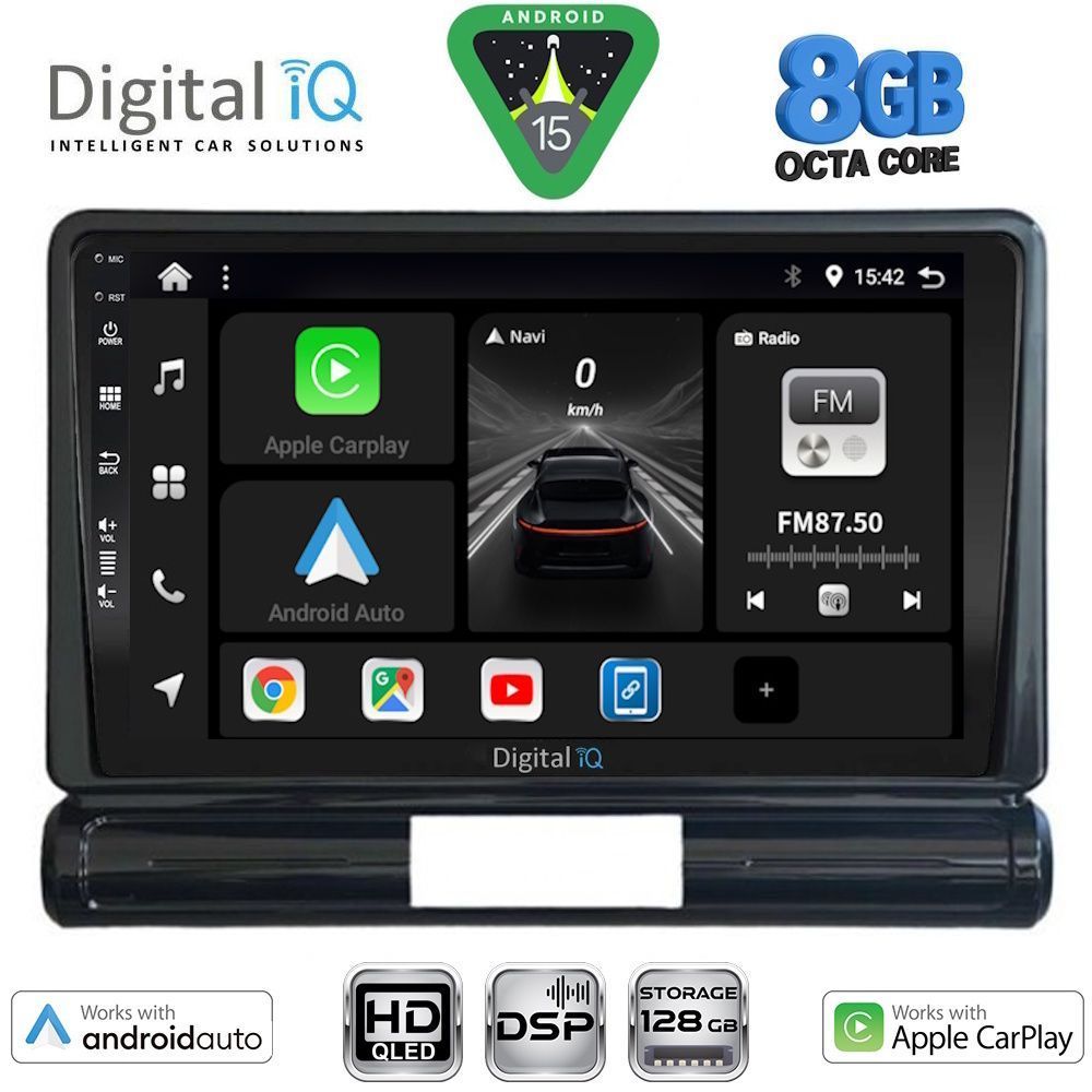 BXF7093L_15 DIGITAL IQ BXF 7093L_CPAA (9inc) MULTIMEDIA TABLET for CITROEN C3 - DS3 mod. 2016-2024 Low Version - Image 1