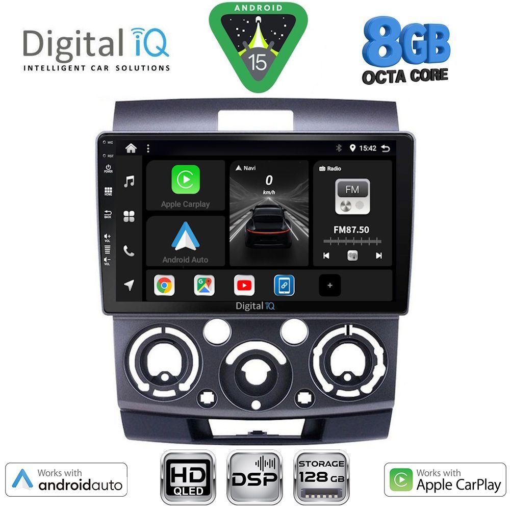 BXF7170_15 DIGITAL IQ BXF 7170_CPAA (9inc) MULTIMEDIA TABLET for FORD RANGER | MAZDA BT50 mod. 2006-2011 - Image 1