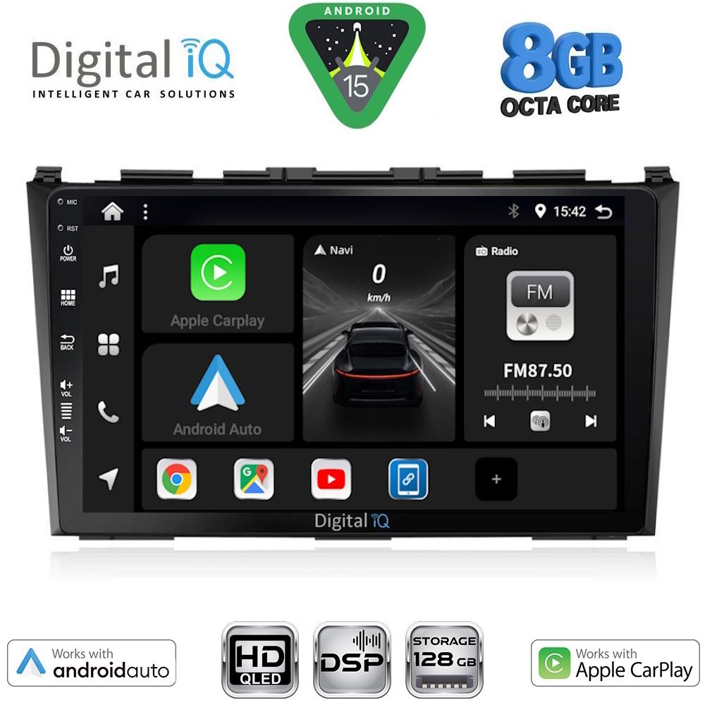 BXF7197-15 DIGITAL IQ BXF 7197_CPAA (9inc) MULTIMEDIA TABLET for HONDA CRV mod. 2006-2012 - Image 1