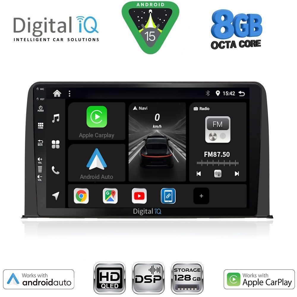 BXF7199_15 DIGITAL IQ BXF 7199_CPAA (10inc) MULTIMEDIA TABLET for HONDA CRV mod. 2017-2023 - Image 1