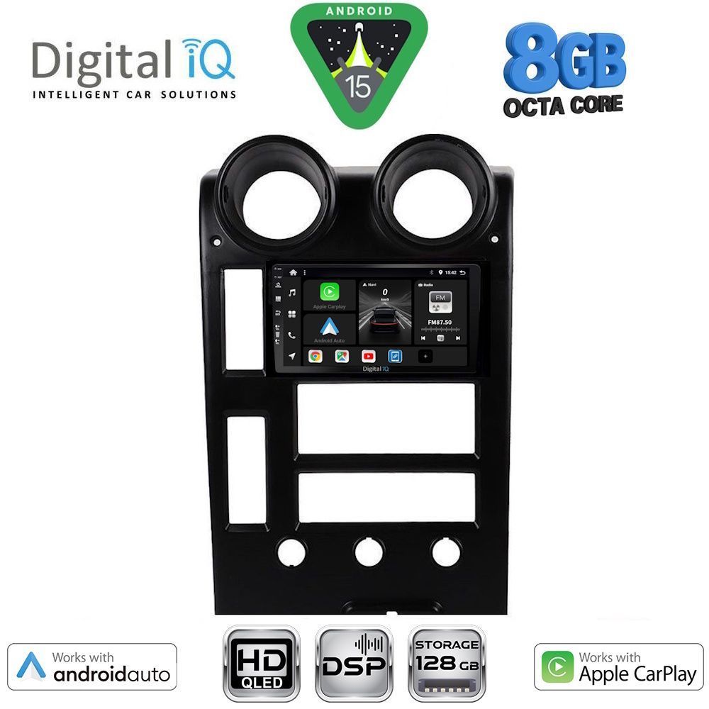BXF7215_15 DIGITAL IQ BXF 7215_CPAA (9inc) MULTIMEDIA TABLET for HUMMER H2 mod. 2001-2007 - Image 1