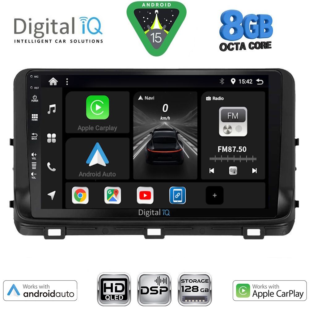 BXF7303_15 DIGITAL IQ BXF 7303_CPAA (10inc) MULTIMEDIA TABLET for KIA CEED - XCEED mod. 2018-2022 - Image 1