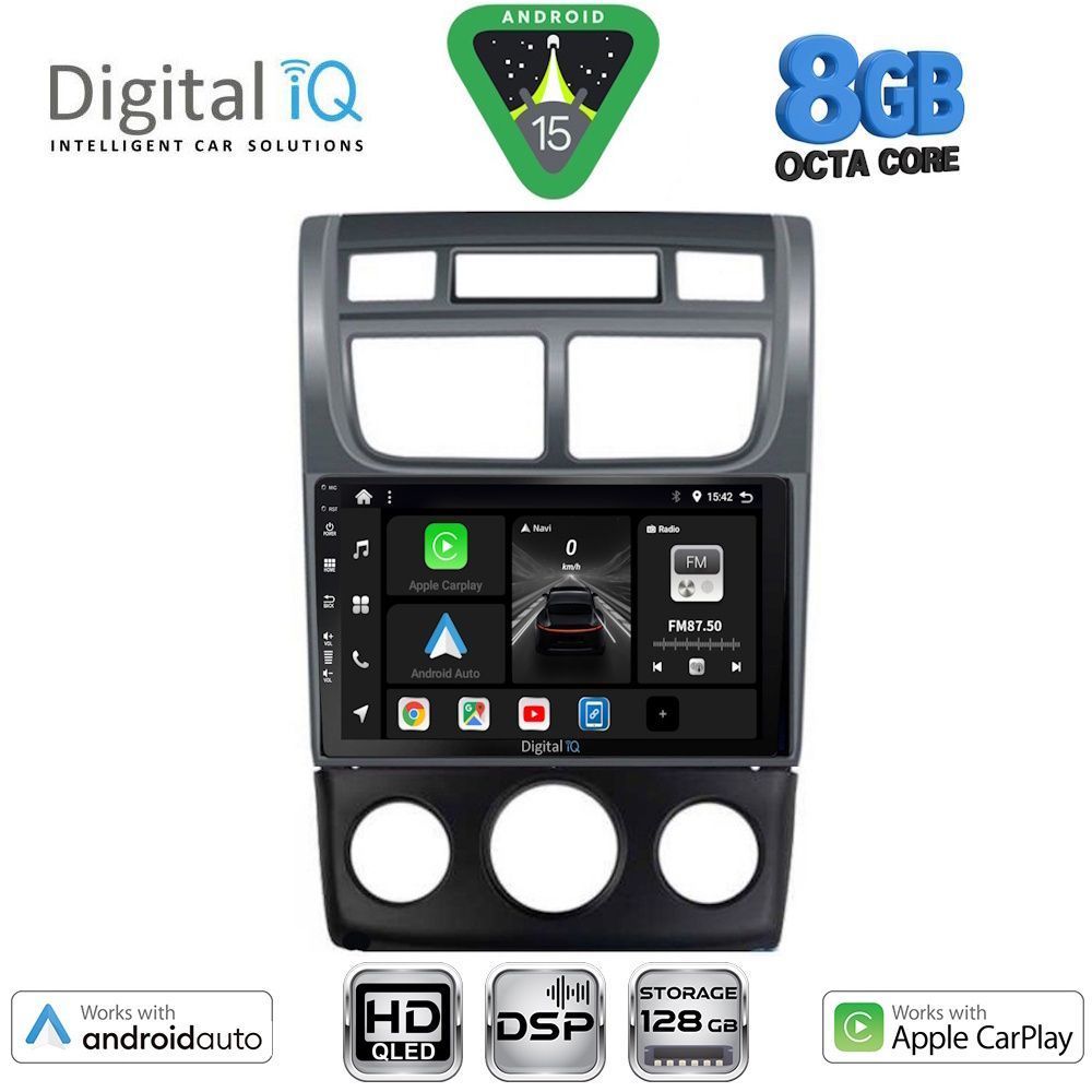 BXF7324AC_15 DIGITAL IQ BXF 7324BL_CPAA (A/C) (9inc) MULTIMEDIA TABLET for KIA SPORTAGE mod. 2004-2010 - Image 1