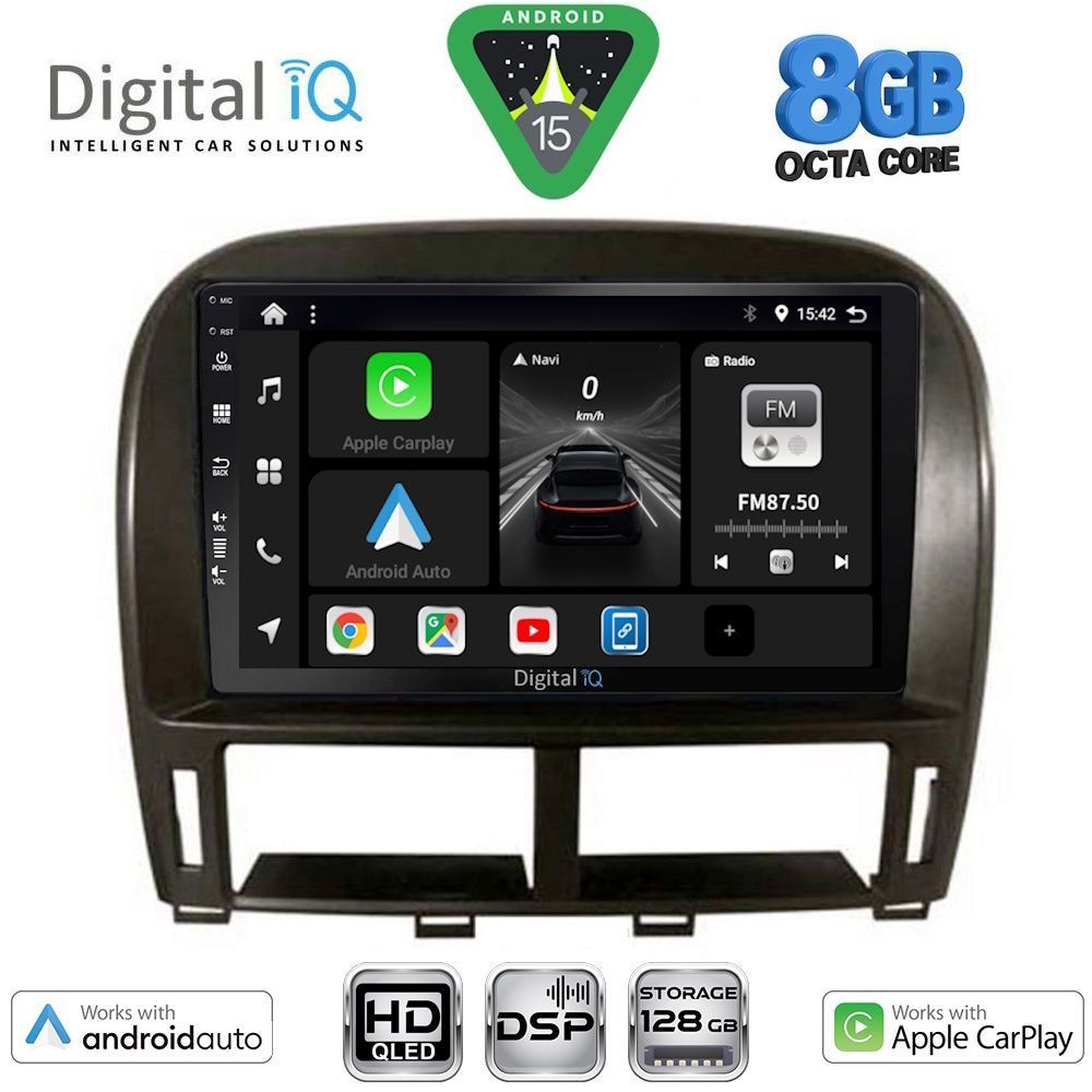 BXF7343_15 DIGITAL IQ BXF 7343_CPAA (9inc) MULTIMEDIA TABLET for LEXUS LS 430 – XF 430 mod. 2000-2006 - Image 1