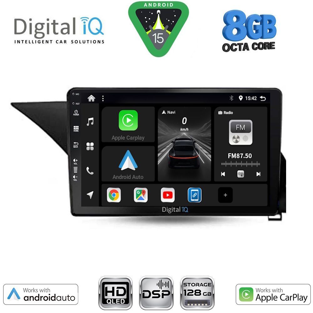 BXF7410_15 DIGITAL IQ BXF 7410_CPAA (10inc) MULTIMEDIA TABLET for MERCEDES E (W212) mod. 2012-2014 (NTG 4.5) - Image 1