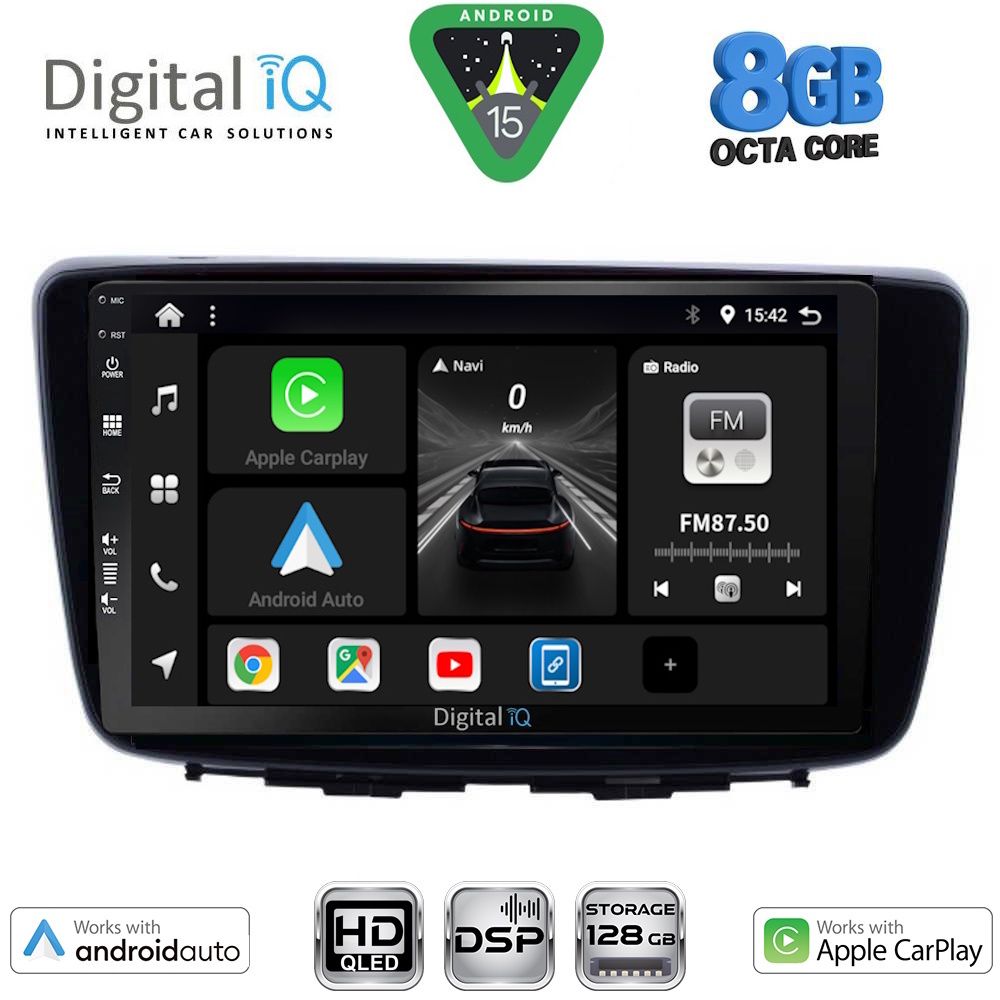 BXF7672_15 DIGITAL IQ BXF 7672_CPAA (9inc) MULTIMEDIA TABLET for SUZUKI BALENO mod. 2016-2022 - Image 1