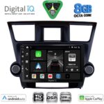 DIGITAL IQ BXF 7719_CPAA (10inc) MULTIMEDIA TABLET for TOYOTA HIGHLANDER mod. 2008-2015