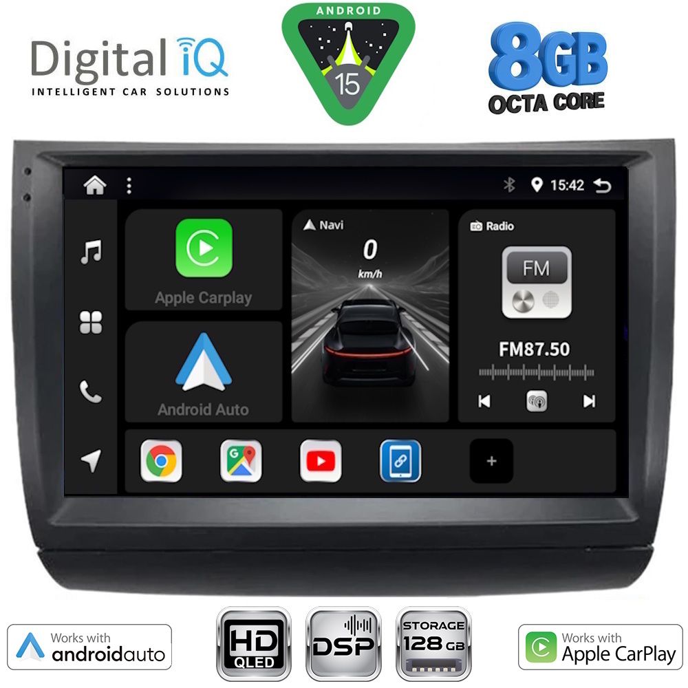 BXF7728_15 DIGITAL IQ BXF 7728_CPAA (9inc) MULTIMEDIA TABLET for TOYOTA PRIUS mod. 2003-2009 - Image 1