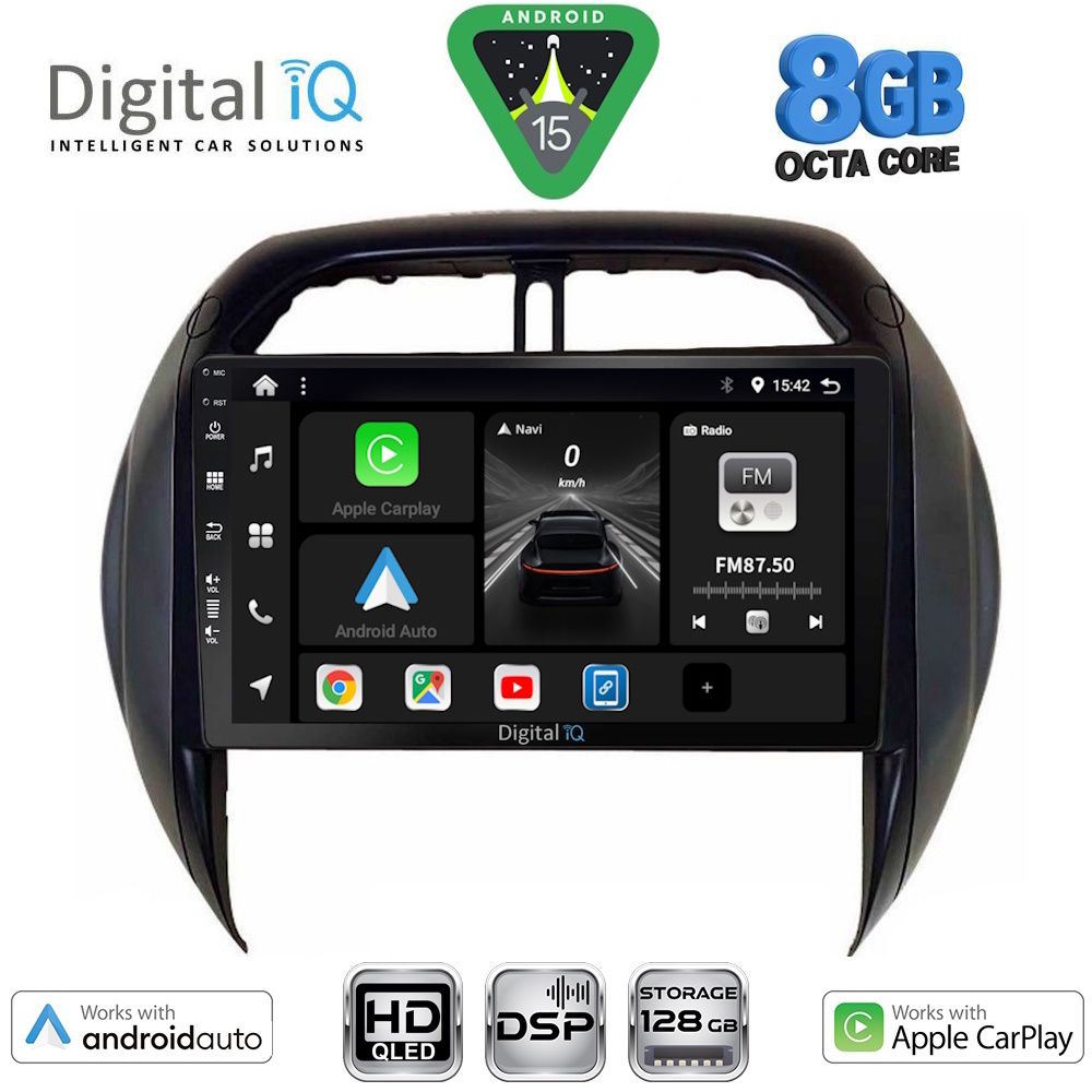 BXF7730CL_15 DIGITAL IQ BXF 7730_CPAA CLIMA (9inc) MULTIMEDIA TABLET for TOYOTA RAV 4 mod. 2000-2006 - Image 1