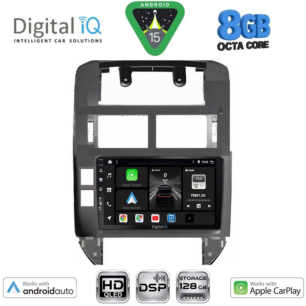 BXF7755_15 DIGITAL IQ BXF 7755_CPAA (9inc) MULTIMEDIA TABLET for VW POLO mod. 2002-2009 - Image 1