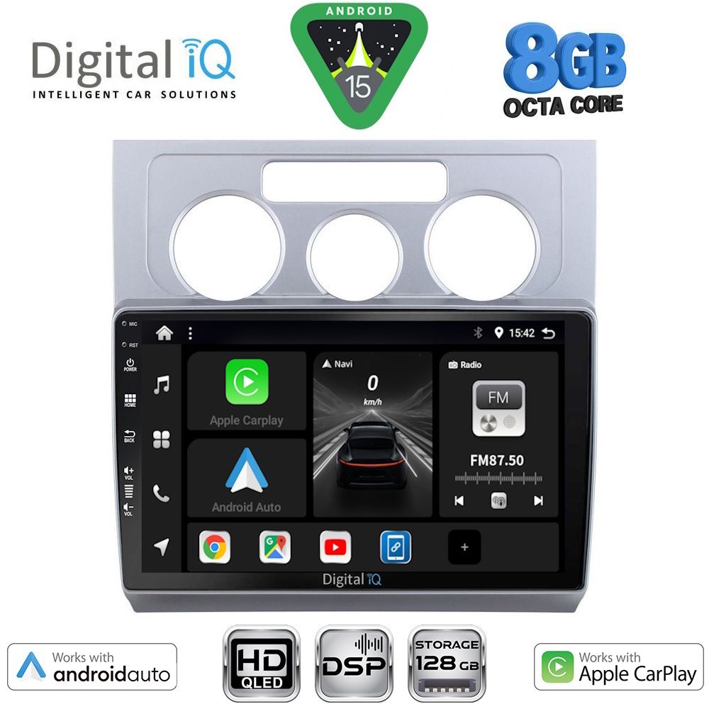 BXF7767AC_15 DIGITAL IQ BXF 7767_CPAA A/C (10inc) MULTIMEDIA TABLET for VW TOURAN mod. 2003-2010 - Image 1