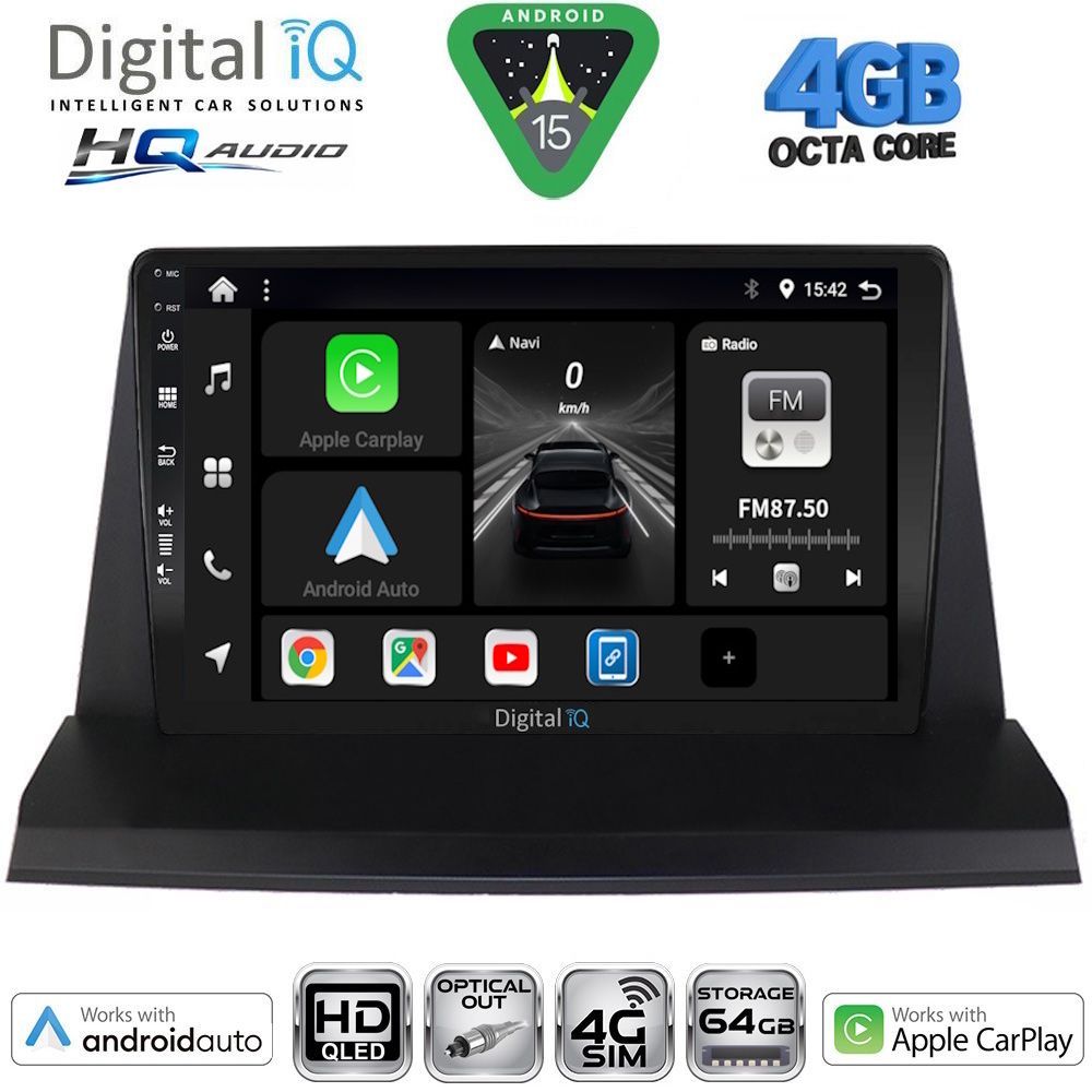 BXK19350-15 DIGITAL IQ BXK 19350_CPAA (9inc) MULTIMEDIA TABLET for LEXUS NX 200 mod. 2014-2022 - Image 1