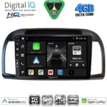 DIGITAL IQ BXK 19457BL_CPAA (9inc) MULTIMEDIA TABLET for NISSAN MICRA K12 mod. 2002-2010 (BLACK)