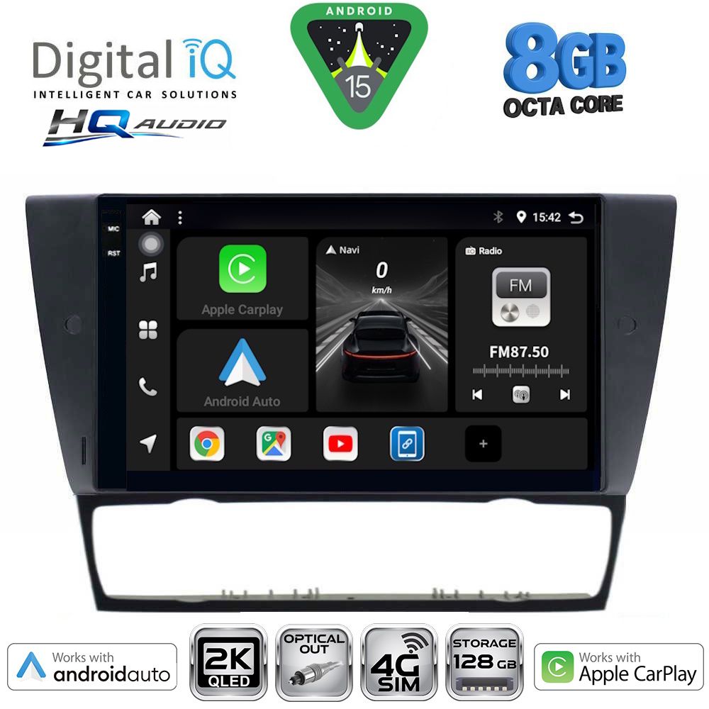 BXK20043_15_ DIGITAL IQ BXK 20043_CPAA (9inc) MULTIMEDIA TABLET for BMW E90-E91-E92-E93 mod. 2005-2012 - Image 1