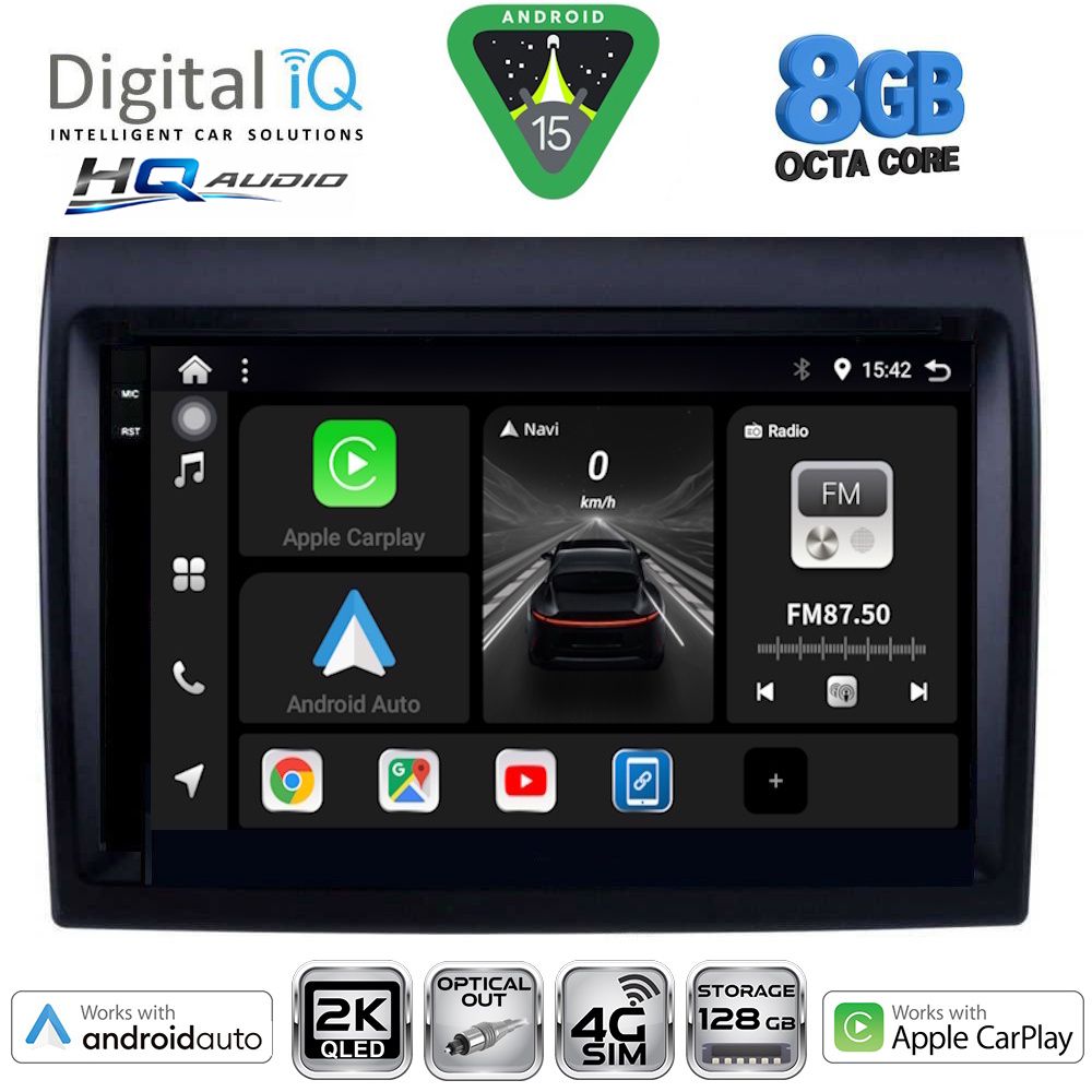 BXK20140_15_ DIGITAL IQ BXK 20140_CPAA (9inc) MULTIMEDIA TABLET for FIAT DUCATO mod. 2006-2011 - Image 1