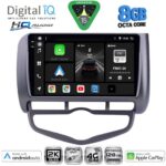 DIGITAL IQ BXK 20210_CPAA CLIMA (9inc) MULTIMEDIA TABLET for HONDA JAZZ mod. 2002-2008