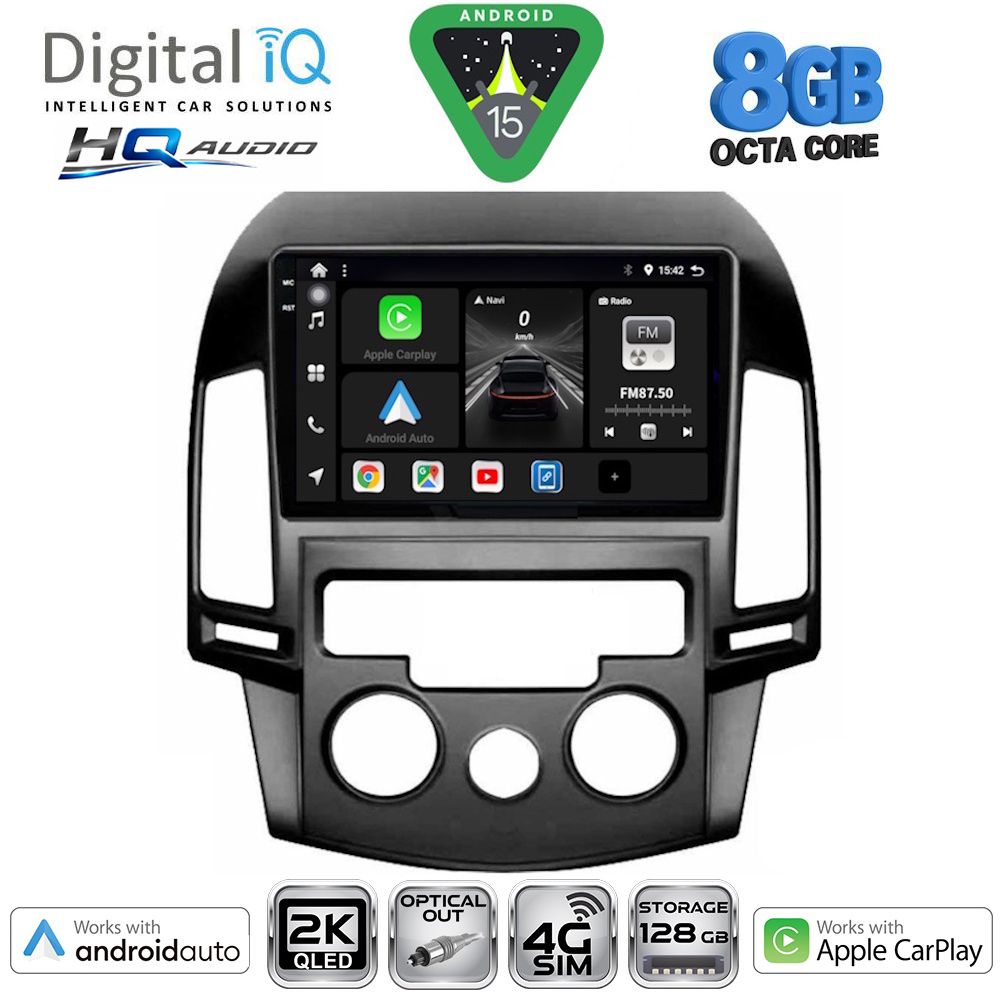 BXK20231AC_15 DIGITAL IQ BXK 20231_CPAA A/C (9inc) MULTIMEDIA TABLET for HYUNDAI i30 mod. 2007-2012 - Image 1