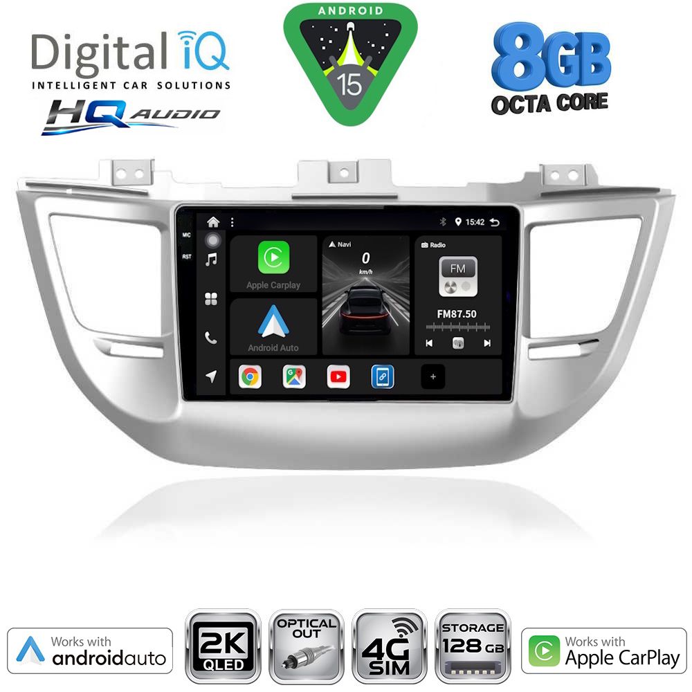 BXK20243_15 DIGITAL IQ BXK 20243_CPAA (9inc) MULTIMEDIA TABLET for HYUNDAI TUCSON mod. 2015-2019 - Image 1