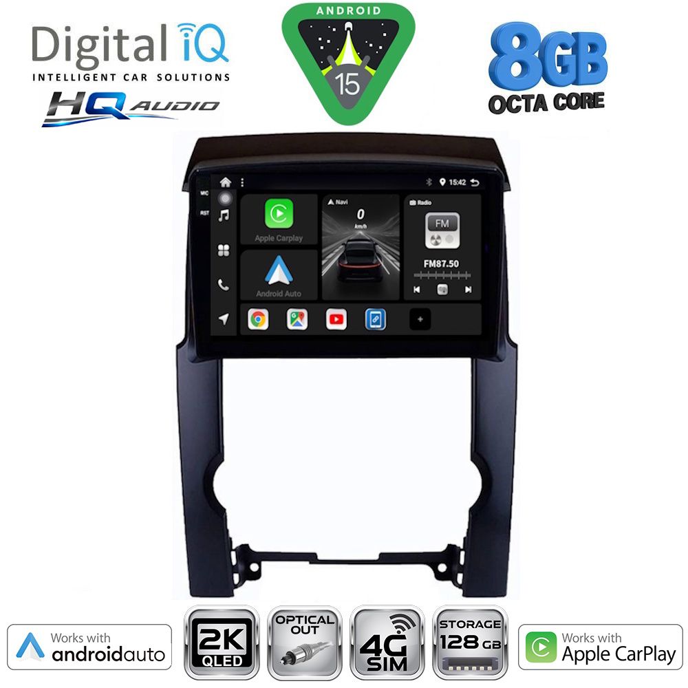 BXK20318_15-1 DIGITAL IQ BXK 20318_CPAA (10inc) MULTIMEDIA TABLET for KIA SORENTO mod. 2009-2014 - Image 1