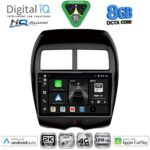 DIGITAL IQ BXK 20430_CPAA (10inc) MULTIMEDIA TABLET for MITSUBISHI ASX mod. 2009-2020 - PEUGEOT 4008 mod. 2012-2018