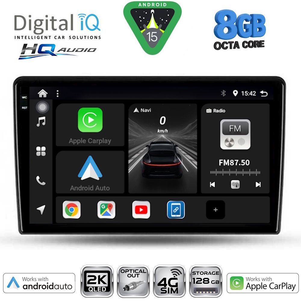 BXK20476_15 DIGITAL IQ BXK 20476_CPAA (10inc) MULTIMEDIA TABLET for NISSAN XTRAIL mod. 2004-2007 - Image 1