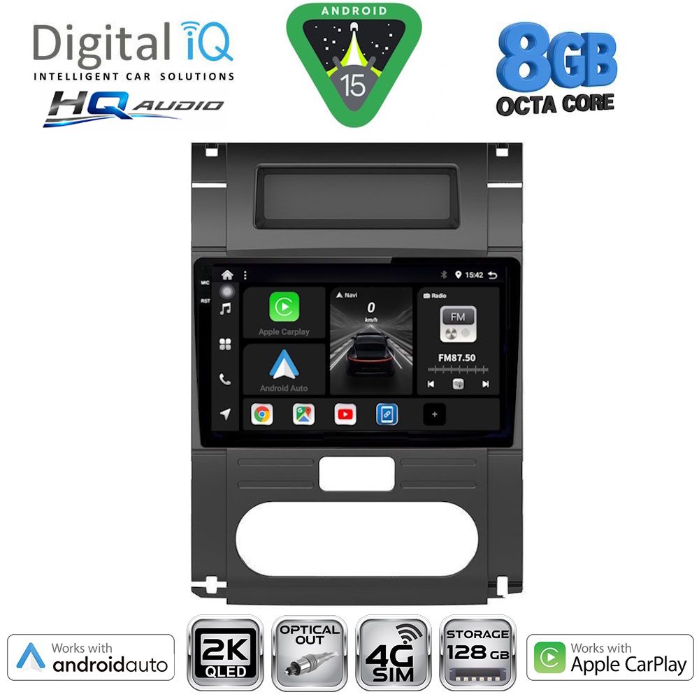 BXK20477_15 DIGITAL IQ BXK 20477_CPAA (10inc) MULTIMEDIA TABLET for NISSAN XTRAIL mod. 2007-2013 - Image 1
