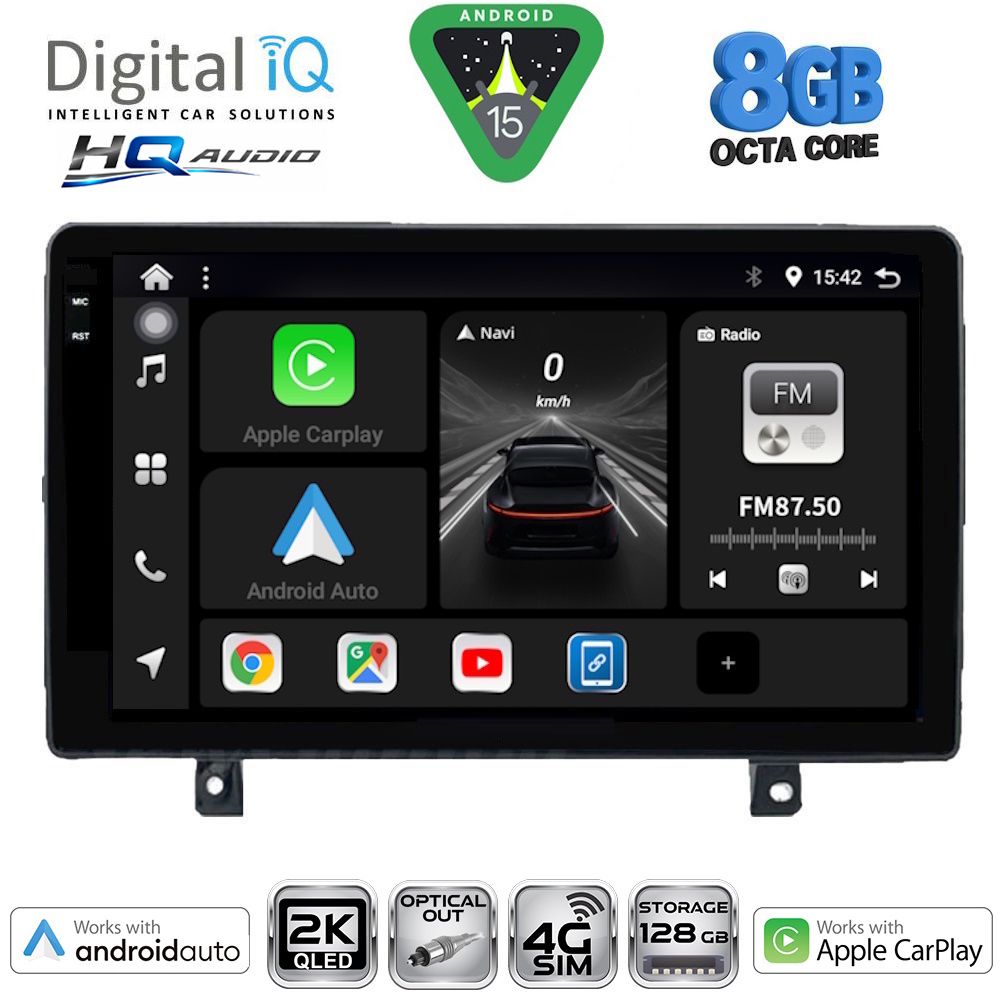 BXK20485_15 DIGITAL IQ BXK 20485_CPAA (9inc) MULTIMEDIA TABLET for OPEL ASTRA H mod.2004-2010 - Image 1