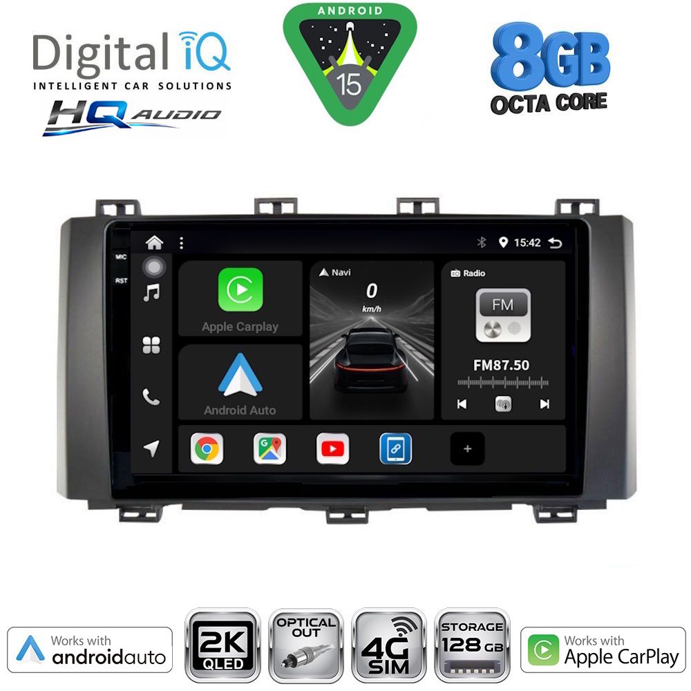 BXK20568_15 DIGITAL IQ BXK 20568_CPAA (9inc) MULTIMEDIA TABLET for SEAT ATECA mod. 2017-2026 - Image 1