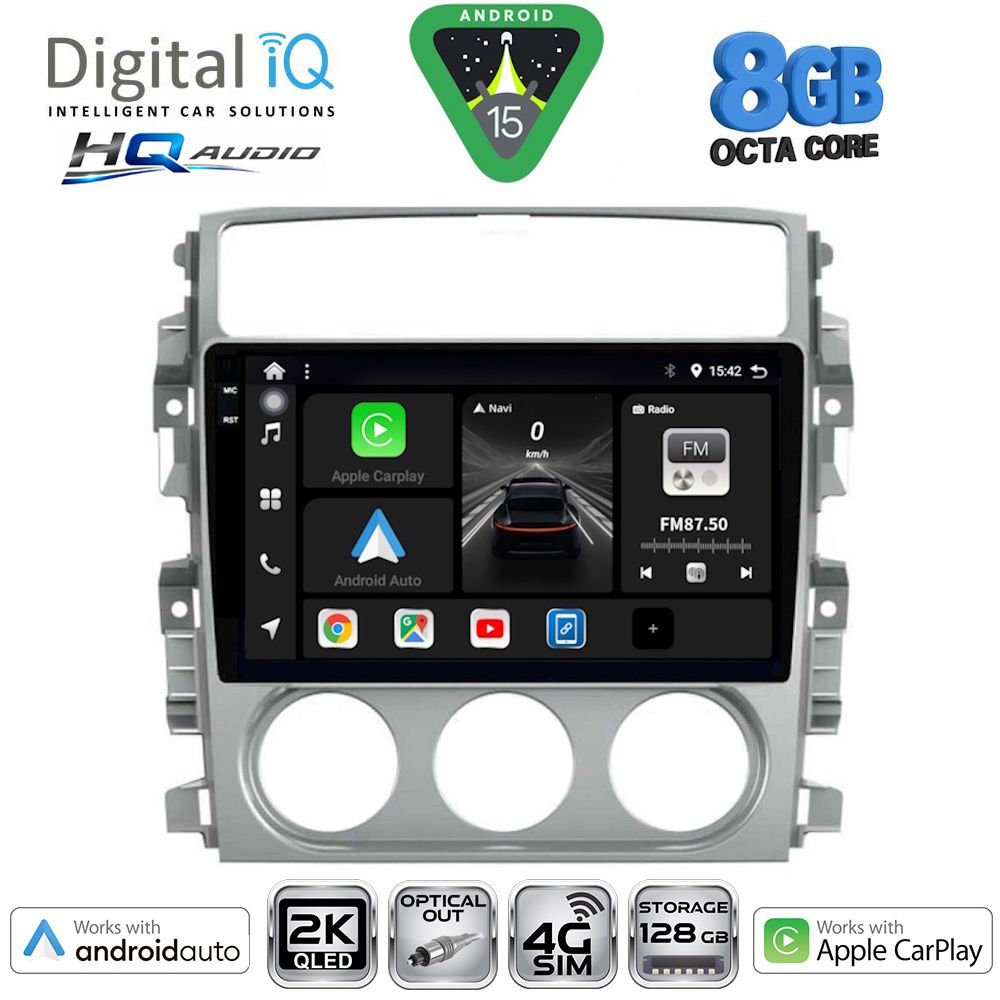 BXK20681_15 DIGITAL IQ BXK 20681_CPAA (9inc) MULTIMEDIA TABLET for SUZUKI LIANA mod. 2001-2007 - Image 1