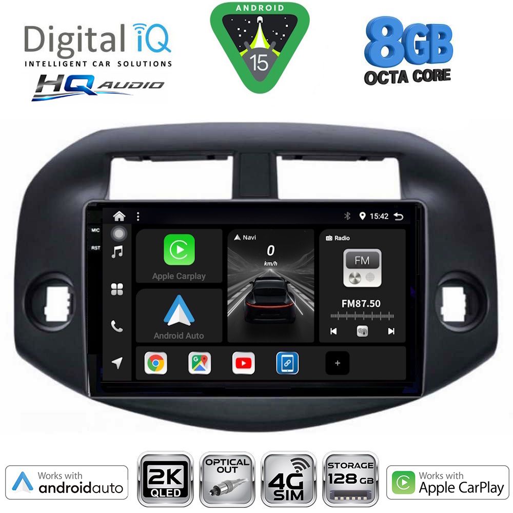 BXK20732_15 DIGITAL IQ BXK 20732_CPAA (10inc) MULTIMEDIA TABLET for TOYOTA RAV 4 mod. 2006-2012 - Image 1