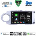 DIGITAL IQ BXK 20737SL_CPAA (9inc) MULTIMEDIA TABLET for TOYOTA YARIS mod. 2011-2015 (SILVER)