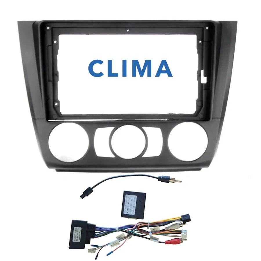 CR040CLIMA DIQ CR040 CLIMA (FRAME 9" for BMW 1 Series (E81-82-87-88) mod. 2004-2013 with CLIMA) - Image 1
