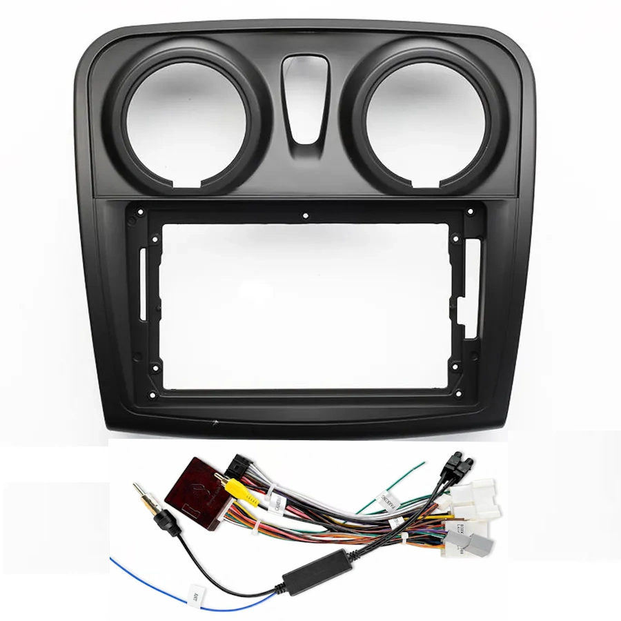 CR108 DIQ CR108 (FRAME 9" for DACIA LOGAN – SANDERO mod. 2012-2019) - Image 1