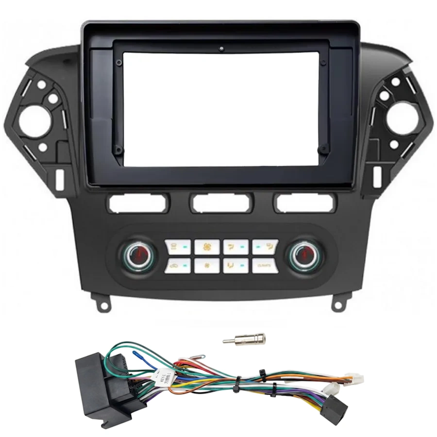 CR163CLIMA DIQ CR163 (FRAME 10" for FORD MONDEO mod. 2011-2013 with CLIMA) - Image 1
