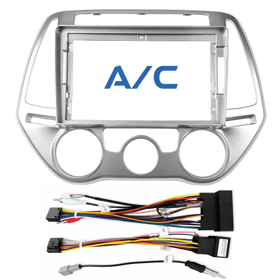 CR227AC DIQ CR227 (FRAME 9" for HYUNDAI i20 mod. 2008-2012 with A/C) - Image 1