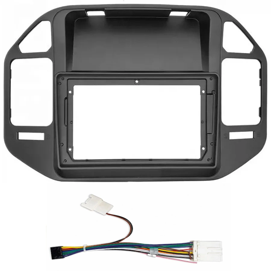 CR444 DIQ CR444BL (FRAME 9" BLACK for MITSUBISHI PAJERO mod. 1999-2006) - Image 1