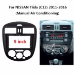 DIQ CR465B AC (FRAME 9" for NISSAN TIIDA mod. 2012-2015 with A/C) - Image 2