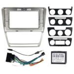 DIQ CR595SL (FRAME 10" SILVER for SKODA OCTAVIA 5 mod. 2005-2012)