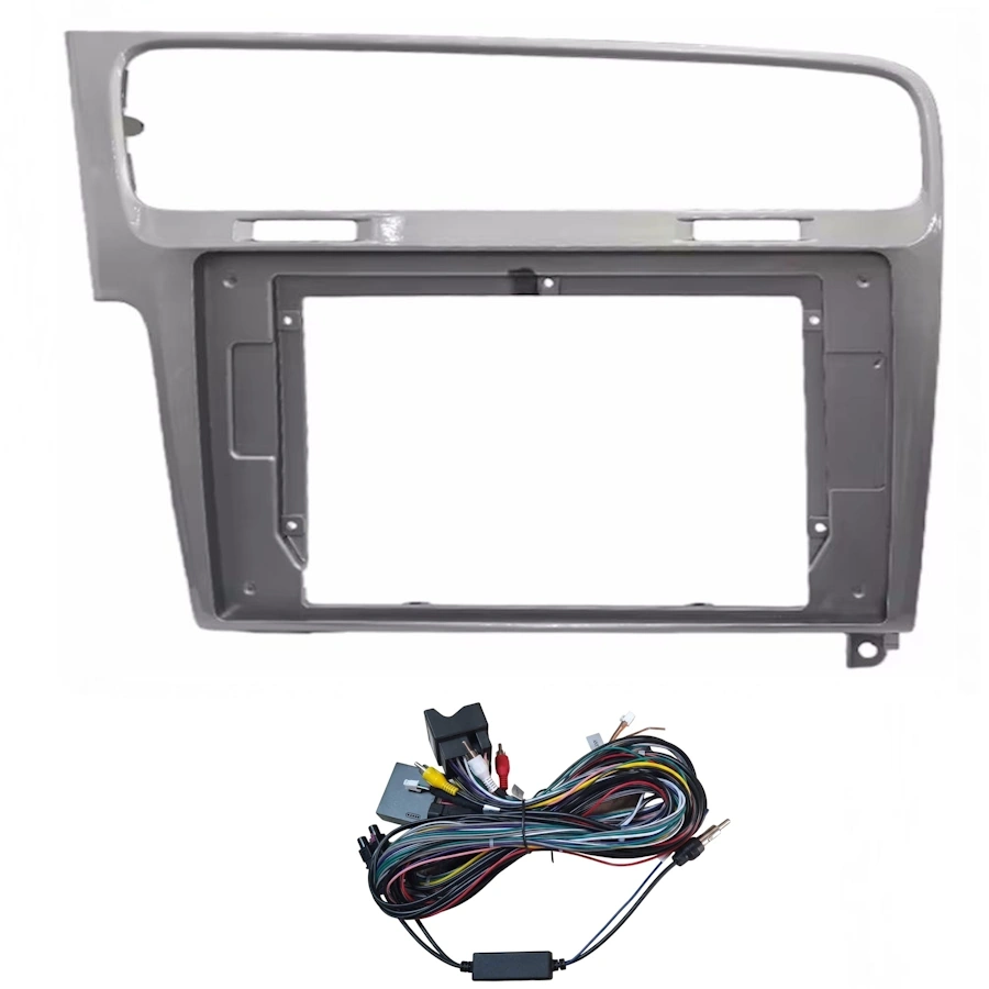 CR747SL DIQ CR747SL (FRAME 10" for VW GOLF 7 mod. 2013-2020 - SILVER) - Image 1