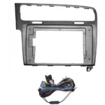 DIQ CR747SLL (FRAME 10" for VW GOLF 7 mod. 2013-2020 - SILVER LINES)