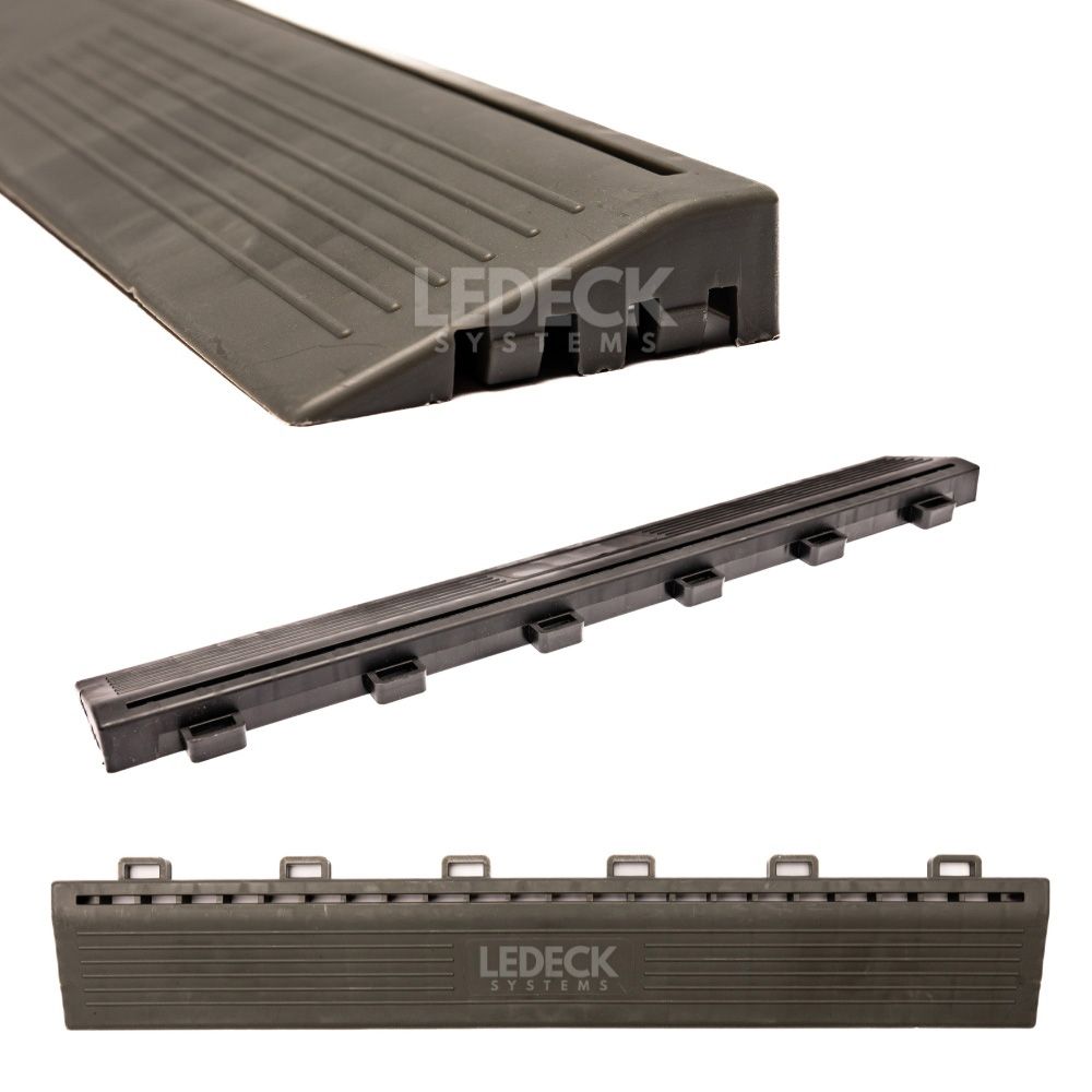DIQ_PLASTIC_FLOORING_RAMP_FEMALE_GREY_01 DIGITAL IQ PLASTIC FLOOR RAMP FEMALE (GREY) - Image 1