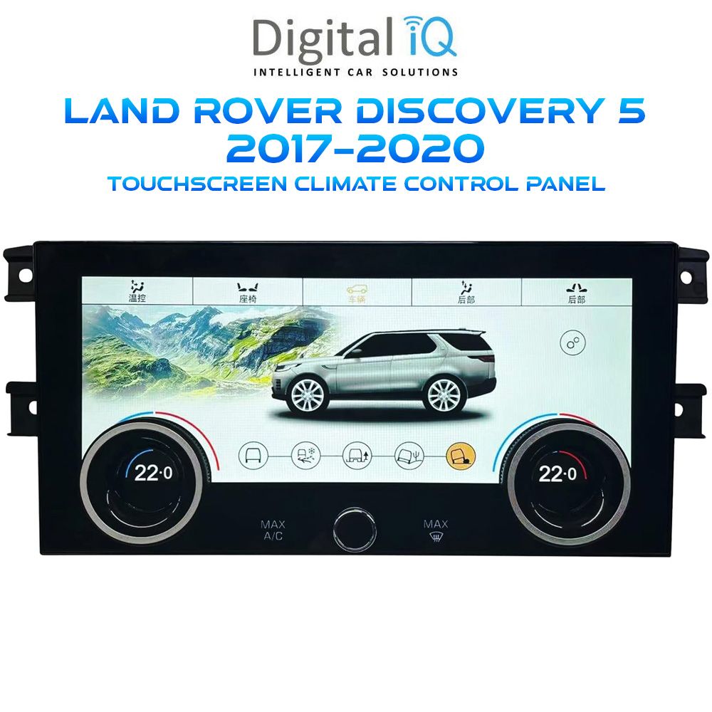 LAND_ROVER_DISCOVERY_5_2019_01 DIGITAL IQ FZ 2019_CL (TOUCHSCREEN CLIMATE CONTROL PANEL 10.25" for LAND ROVER DISCOVERY 5 mod. 2017-2020) - Image 1