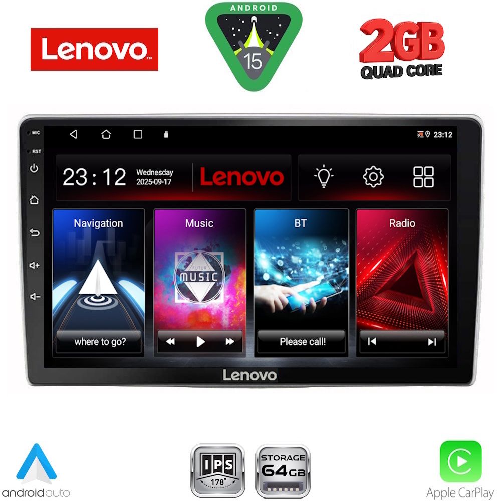 LVD2028_15 LENOVO LVD 2028_CPA (9inc) MULTIMEDIA TABLET for ALFA ROMEO MITO mod. 2008-2018 - Image 1