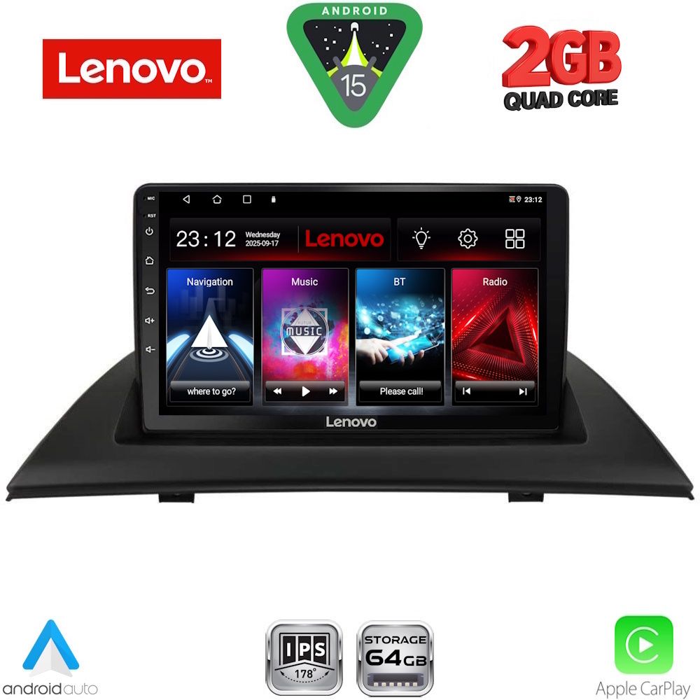 LVD2058_15 LENOVO LVD 2058_CPA (9inc) MULTIMEDIA TABLET for BMW X3 (E83) mod. 2003-2010 - Image 1